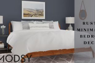 Rustic Minimalist Bedroom Decor With Modsy